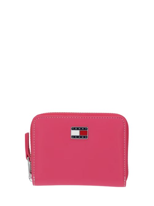 Portafolio medio in eco pelle fucsia Tommy Jeans | AW0AW18031XI5